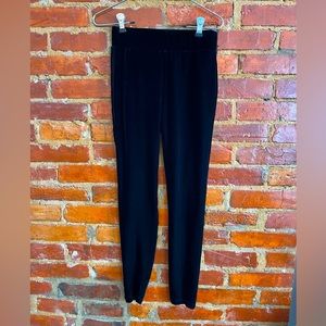 Loft velvet XS black leggings
